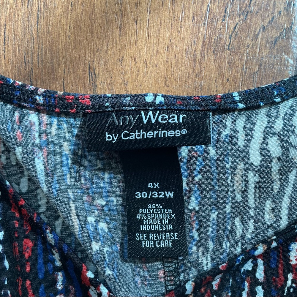 Catherines Asymmetrical Top, Plus Size 4x - image 8